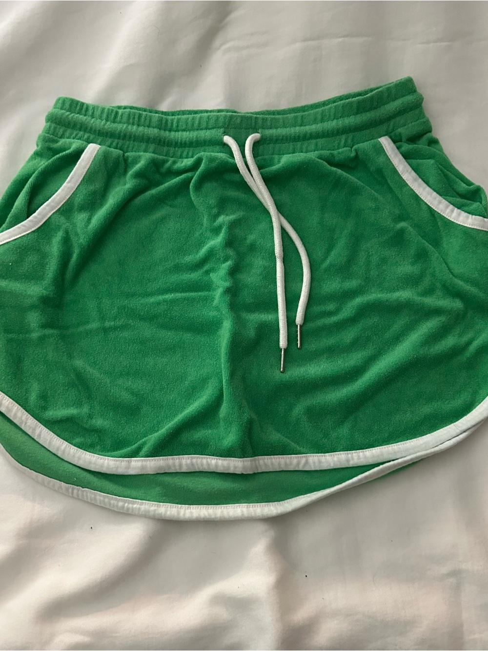 Green Mini Skirt